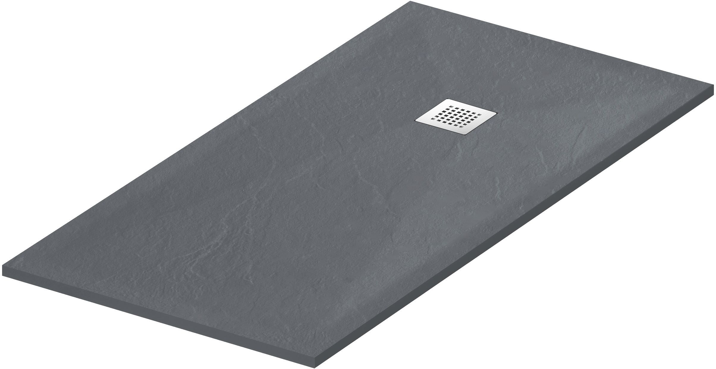 Balneo Stone Tray receveur de douche rectangulaire 100x80 cm gris STFDG8010025
