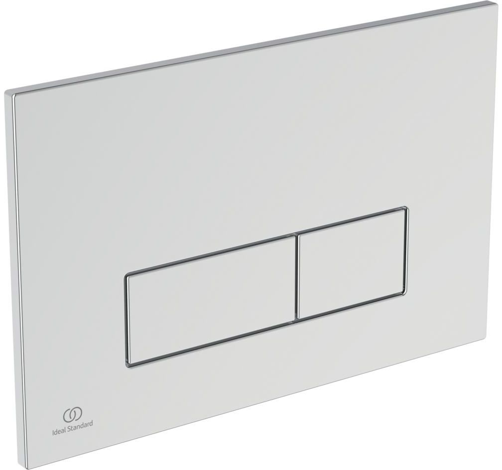 Ideal Standard Oleas bouton de chasse d'eau pour WC chrome mat R0121JG