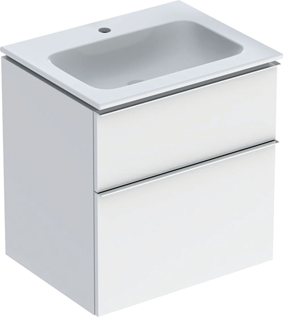 Geberit iCon lavabo avec meuble 60 cm blanche 502.335.01.2