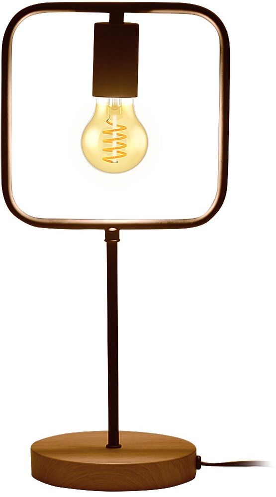 Rabalux Rufin lampe de table 1x40 W noir-bois 3219