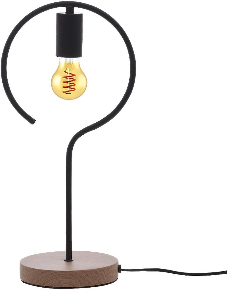 Rabalux Rufin lampe de table 1x40 W noir-bois 3220