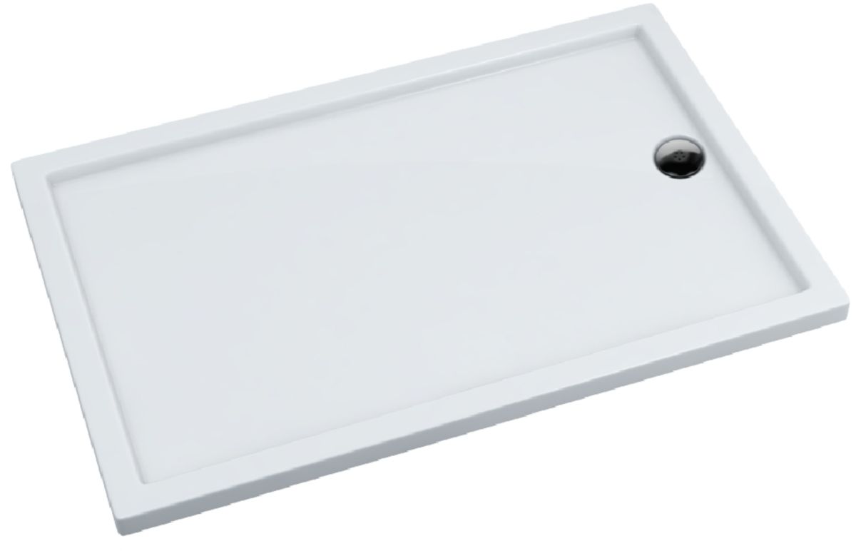 Schedpol Corrina New receveur de douche rectangulaire 100x80 cm blanc 3.4936
