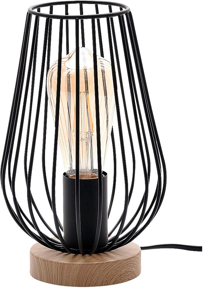 Rabalux Gremio lampe de table 1x40 W noir-bois 6915