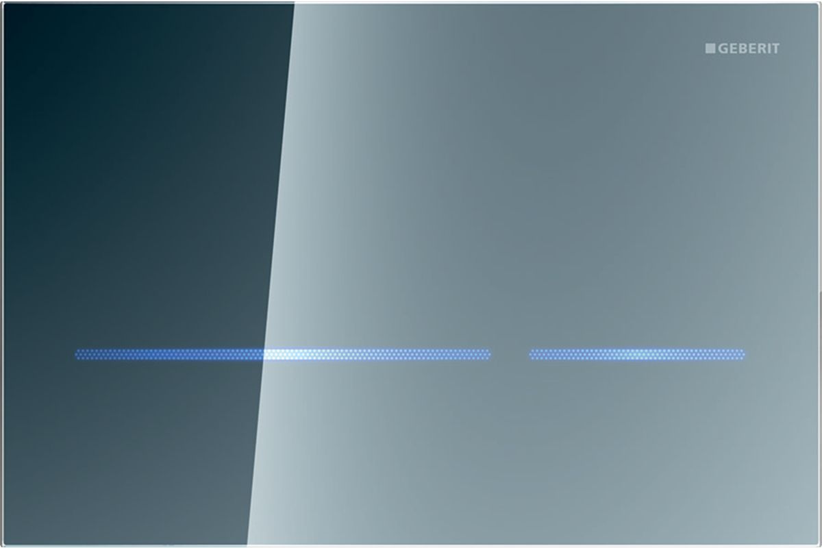Geberit Sigma80 bouton de chasse d'eau pour WC || 116.092.SM.6