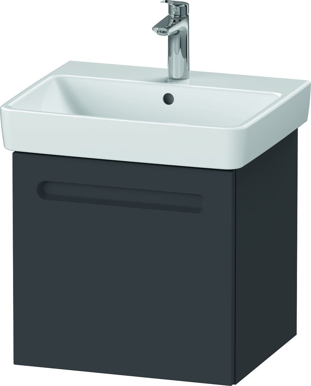 Duravit No. 1 armoire 49x42.6x47.8 cm sous-lavabo suspendu graphite N14280049490000