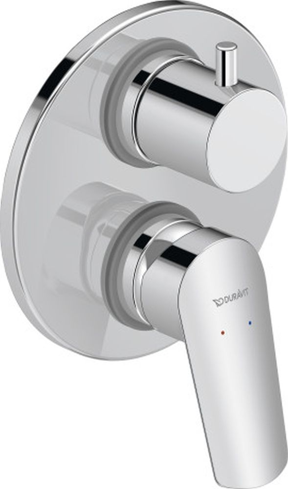Duravit No. 1 mitigeur bain-douche encastrée chrome N15210008010