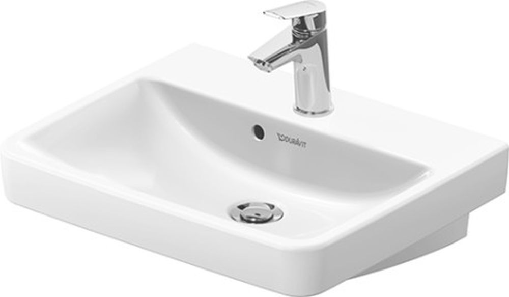 Duravit No. 1 lavabo 50x40 cm rectangulaire de meuble blanc 07435000002