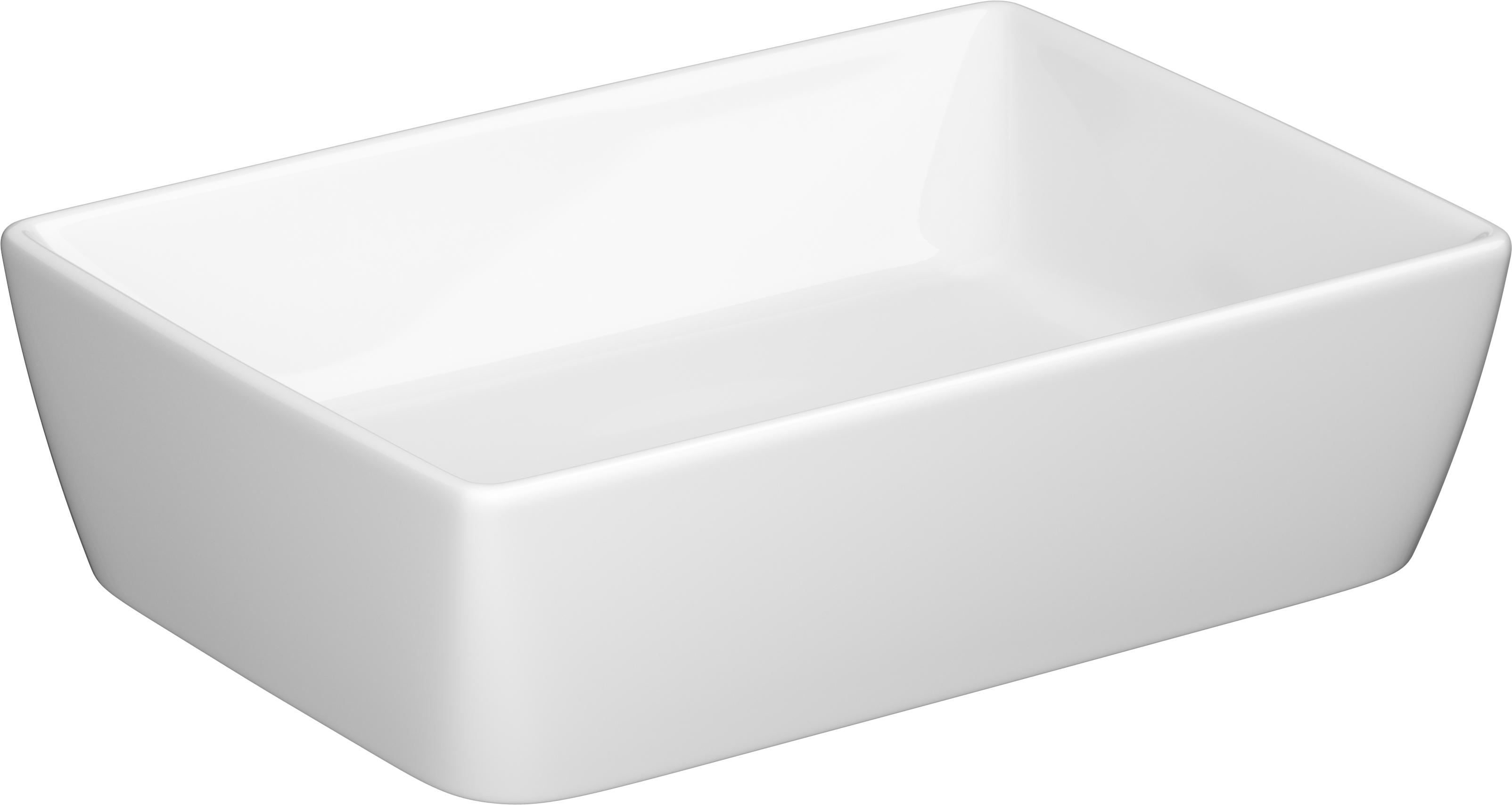 Cersanit City lavabo 50.5x35.5 cm ovale à poser blanc K35-048-ECO