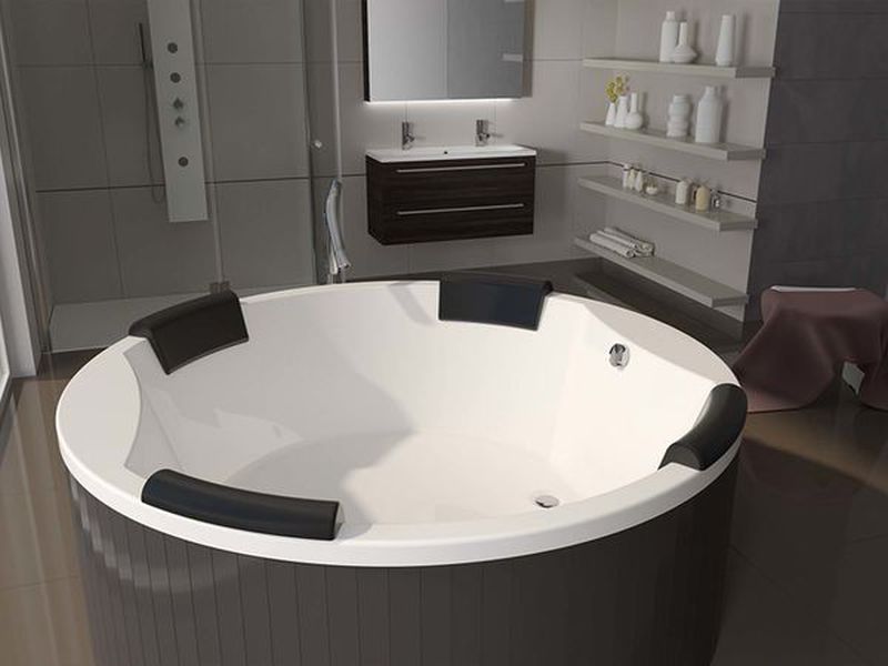 Riho Colorado baignoire ronde 180x180 cm ronde blanc B038001005