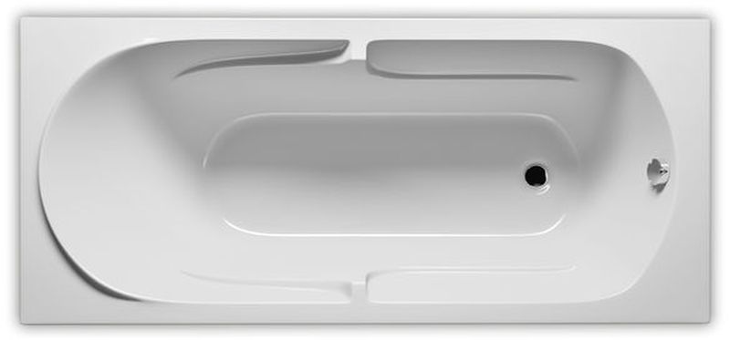 Riho Future baignoire rectangulaire 170x75 cm blanc B073001005