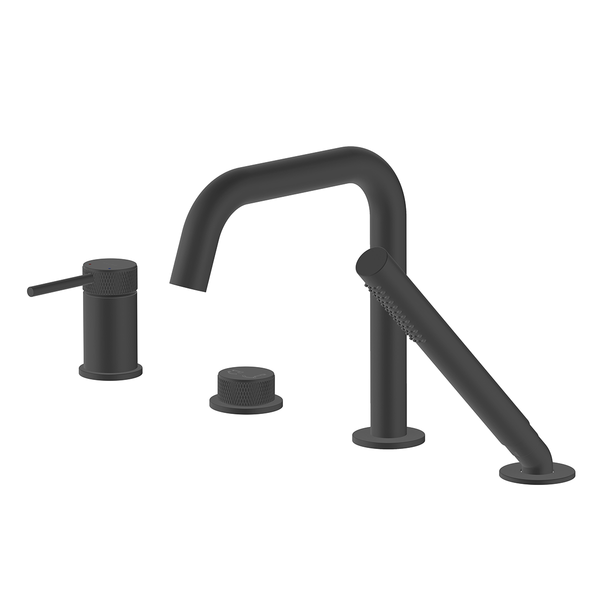 Ksuro 01 mitigeur bain-douche pour baignoire noir 13000030