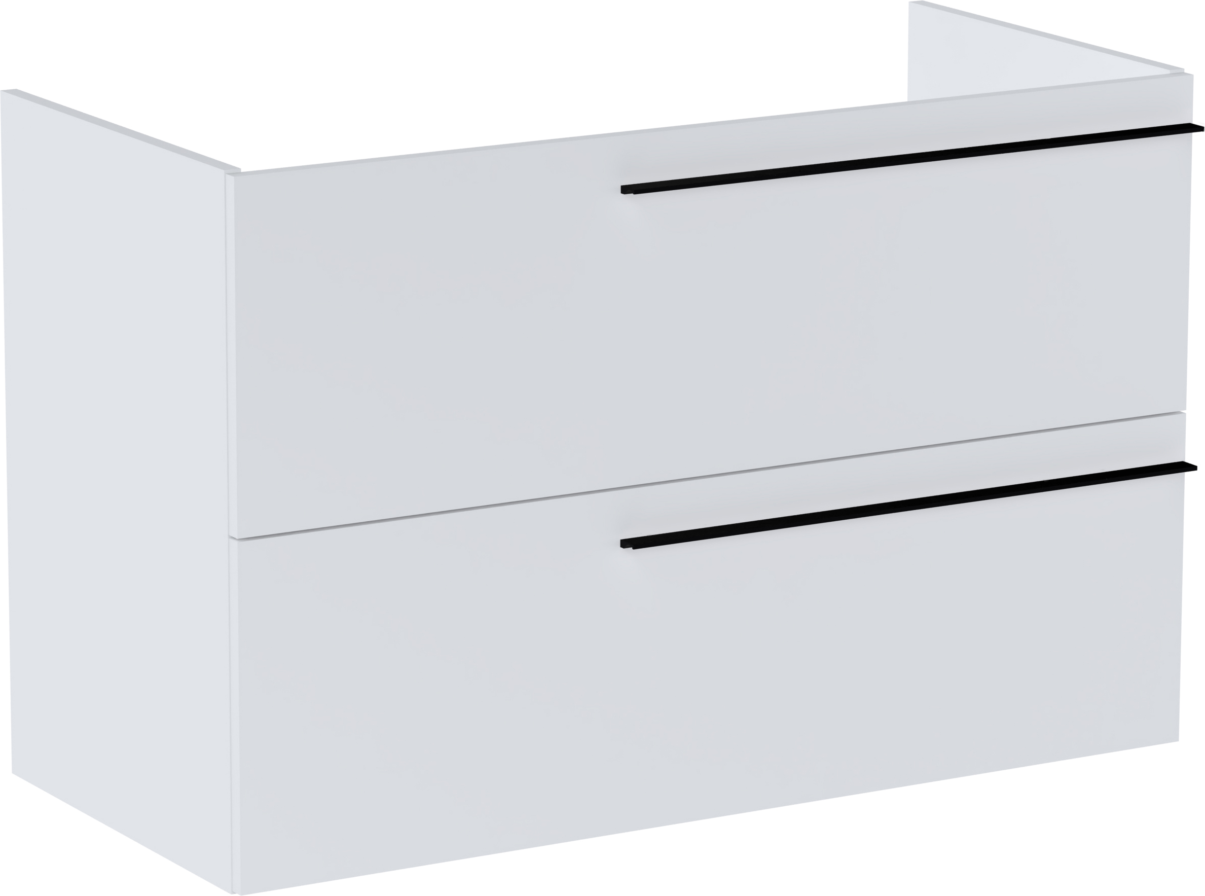 Roca Ella armoire 98.5x44.6x63.5 cm sous-lavabo suspendu blanc A857771529