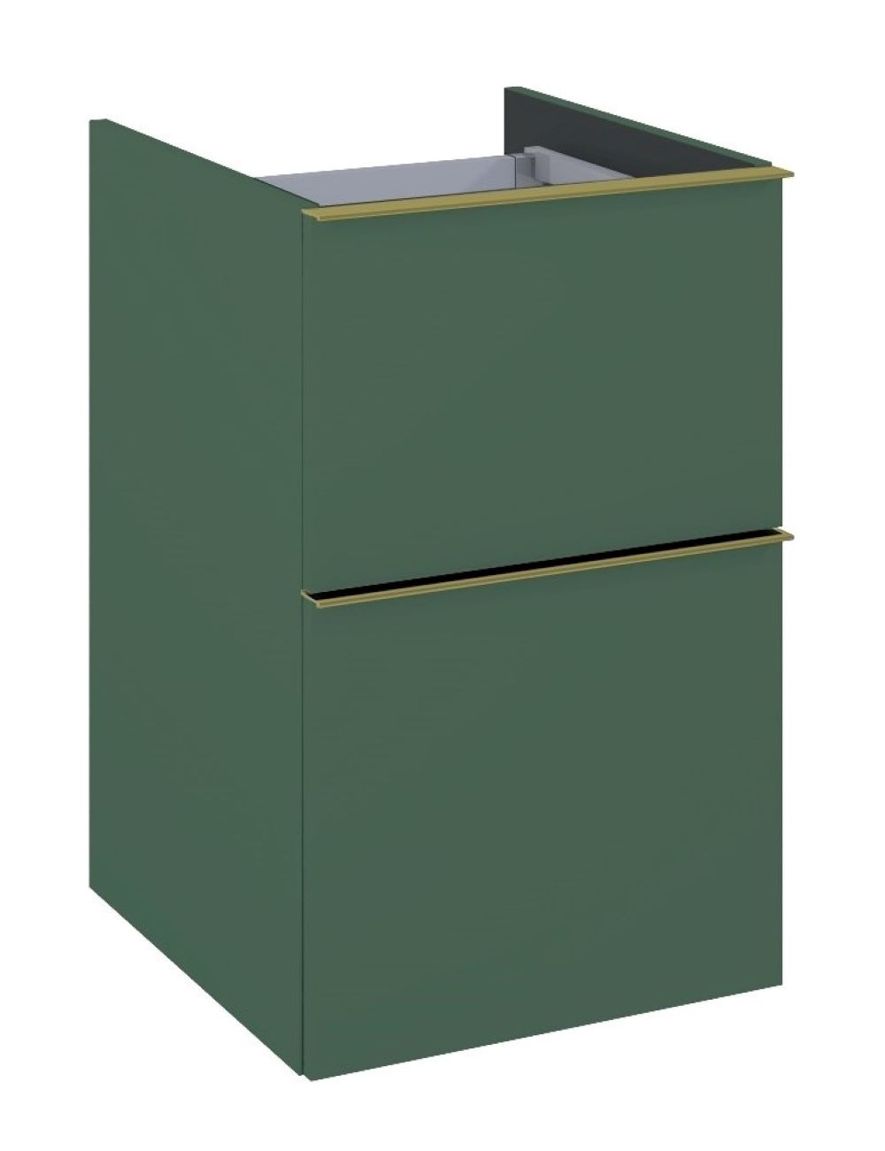 Elita Look armoire 40x44.9x63.5 cm latérale suspendue vert RE080401027010