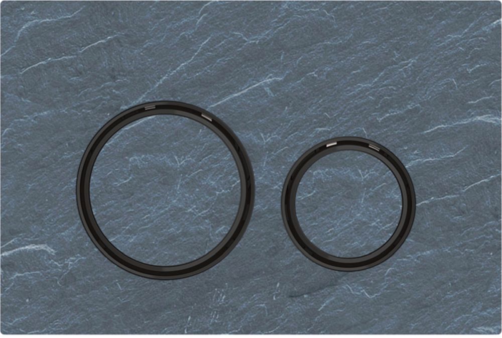 Geberit Sigma50 bouton de chasse d'eau pour WC noir 115.651.JM.1