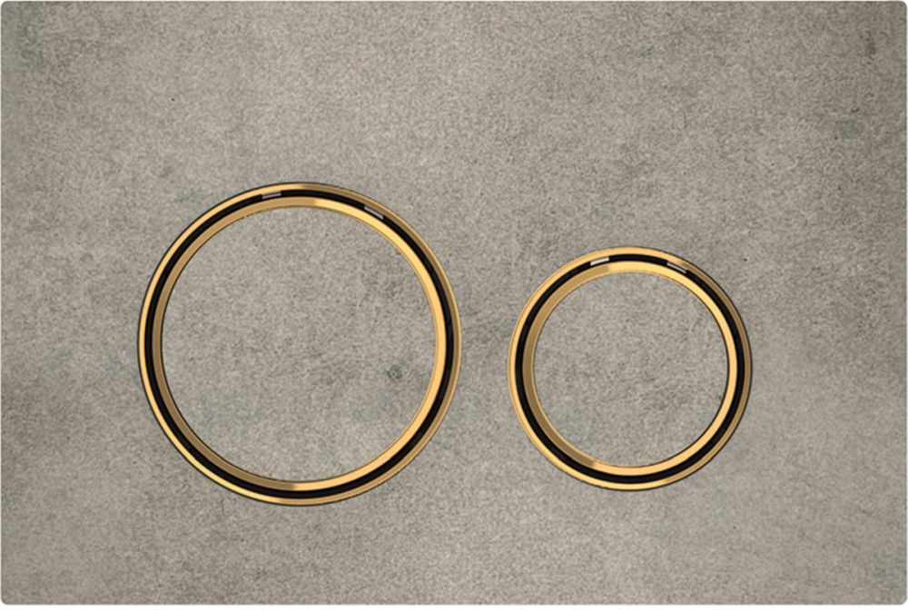 Geberit Sigma50 bouton de chasse d'eau pour WC || 115.652.JV.1