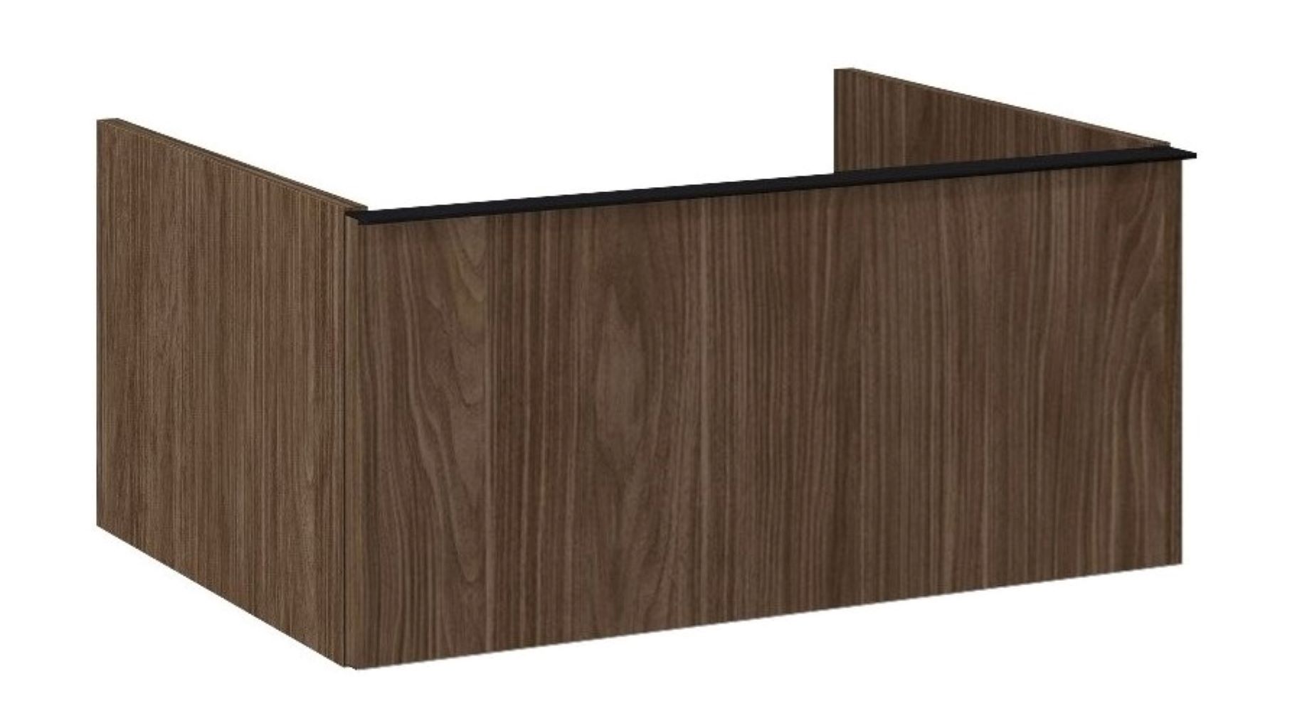 Elita Look armoire 60x44.9x28.1 cm sous-lavabo suspendu noyer RE080603027060