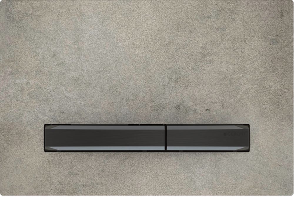 Geberit Sigma bouton de chasse d'eau pour WC noir 115.671.JV.2