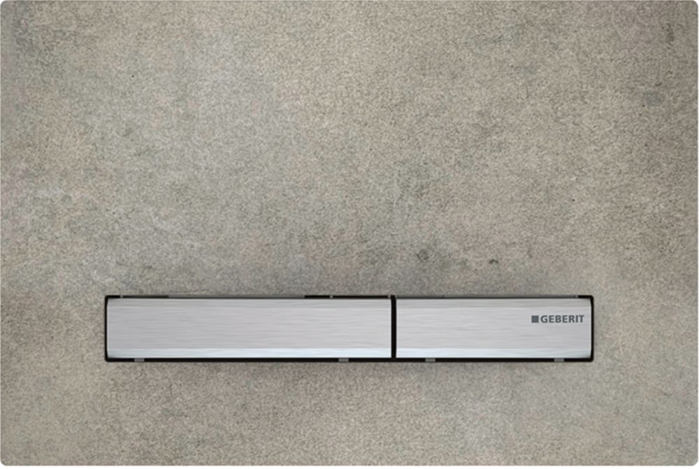 Geberit Sigma bouton de chasse d'eau pour WC chrome mat 115.788.JV.2