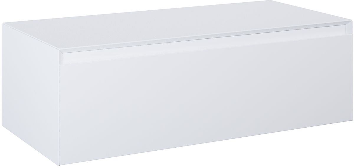 Elita Split Slim meuble avec plan de travail 100x45.8x31.9 cm latérale suspendue blanc RE081004055290