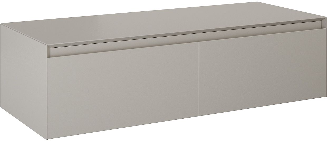 Elita Split Slim meuble avec plan de travail 120x45.8x31.9 cm latérale suspendue beige RE081204057020