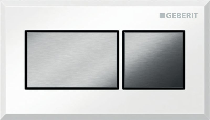 Geberit Sigma bouton de chasse d'eau pour WC blanc 116.051.KT.1
