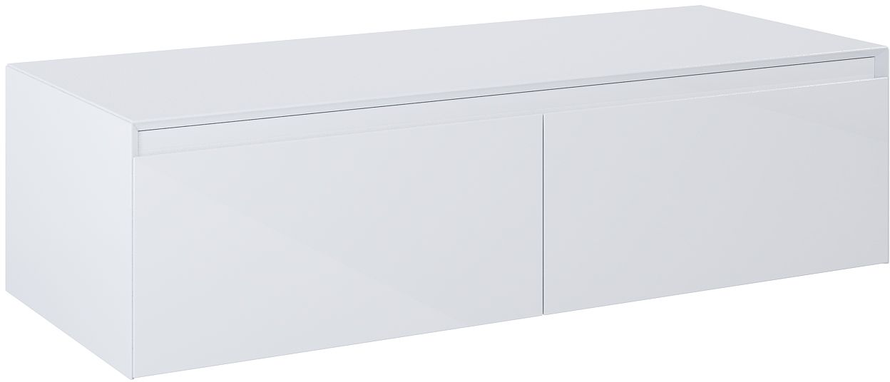 Elita Split Slim meuble avec plan de travail 120x45.8x31.9 cm latérale suspendue blanc RE081204058060