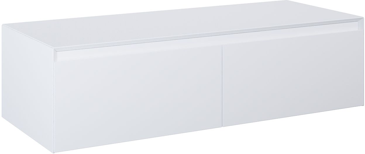 Elita Split Slim meuble avec plan de travail 120x45.8x31.9 cm latérale suspendue blanc RE081204055290