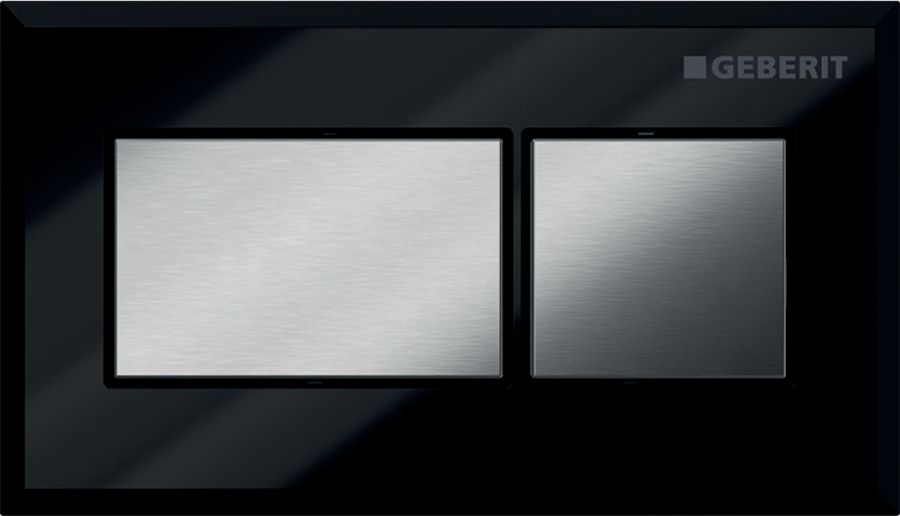 Geberit Sigma bouton de chasse d'eau pour WC noir 116.053.KV.1