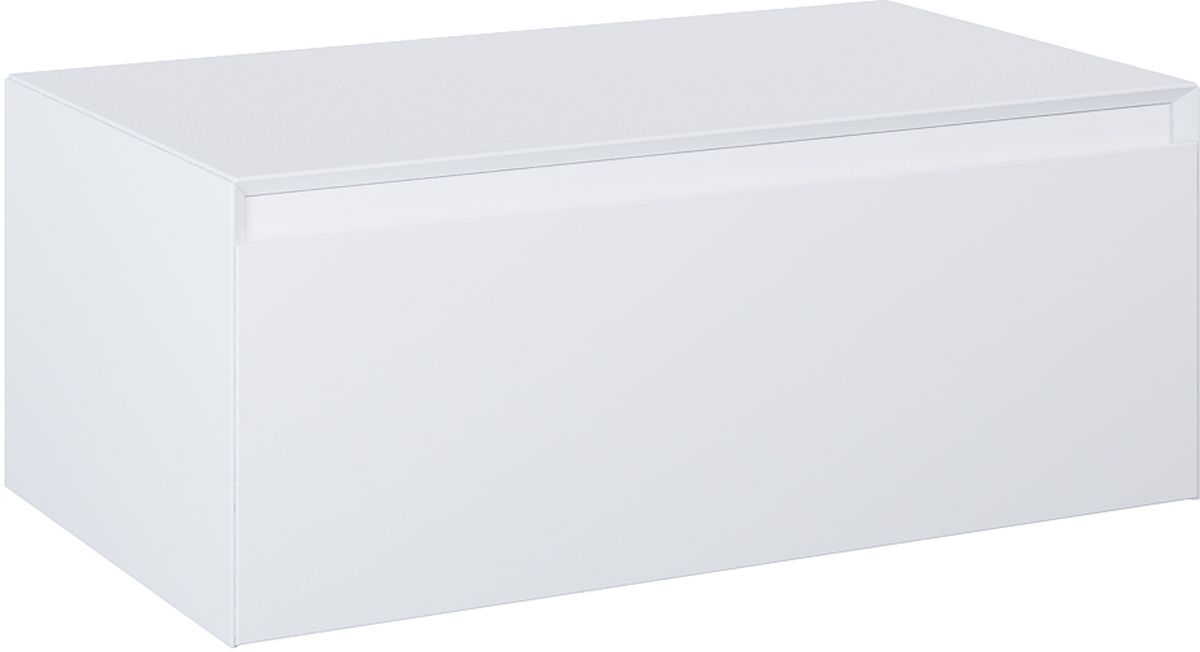Elita Split Slim meuble avec plan de travail 80x45.8x31.9 cm latérale suspendue blanc RE080804055290