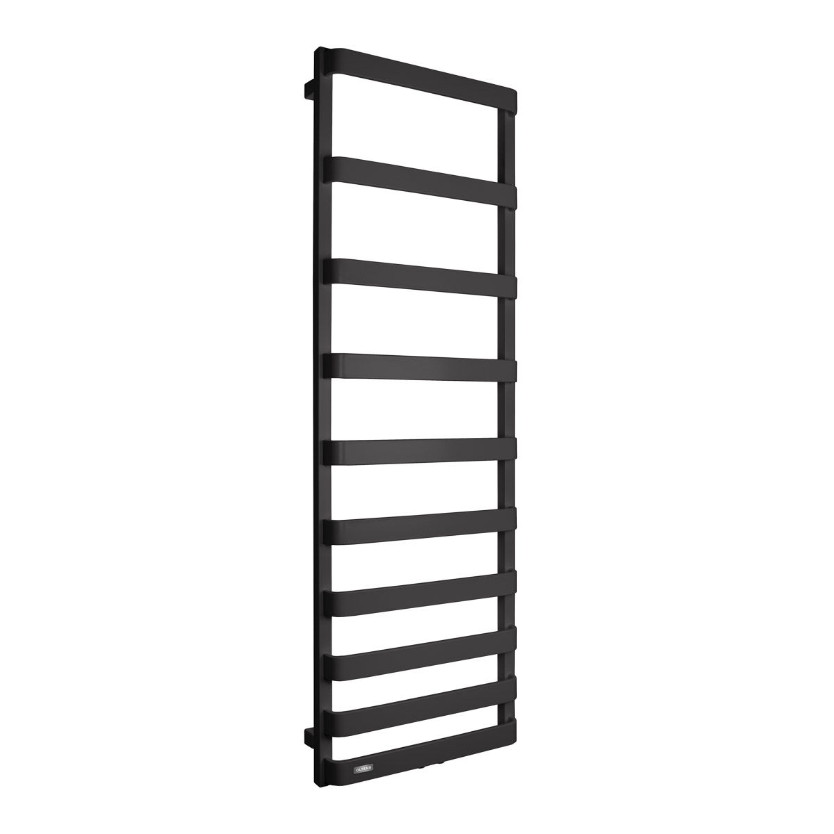 Oltens Varme radiateur de salle de bain décoratif 151x50 cm noir 55003300