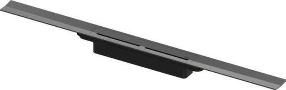 Tece Drainprofile drain de douche 100 cm noir-chrome 671001