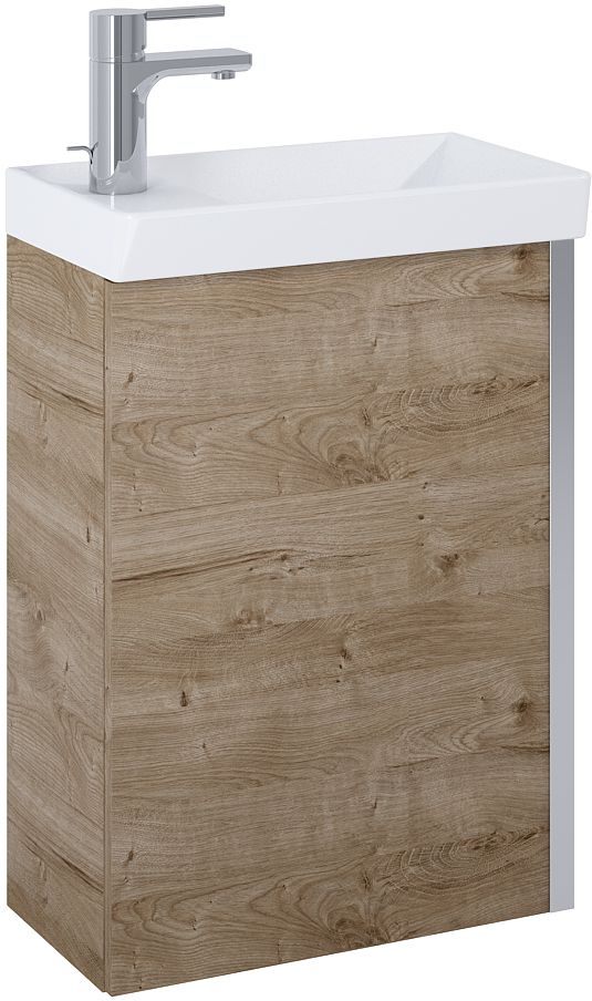 Elita Spring lavabo avec meuble 45.5 cm chêne RE020450137050