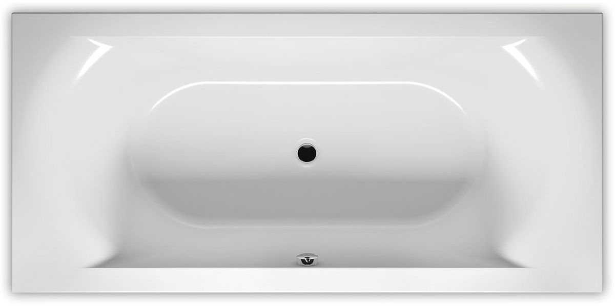 Riho Linares baignoire rectangulaire 180x80 cm blanc B142001005