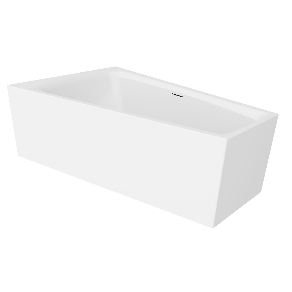 Riho Still Smart Plug&Play baignoire avec habillage 170x110 cm côté droit blanc B101008005