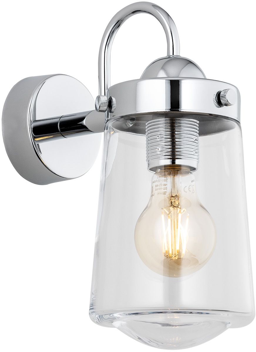 Argon Pasadena applique murale 1x15 W chrome-transparent 4719