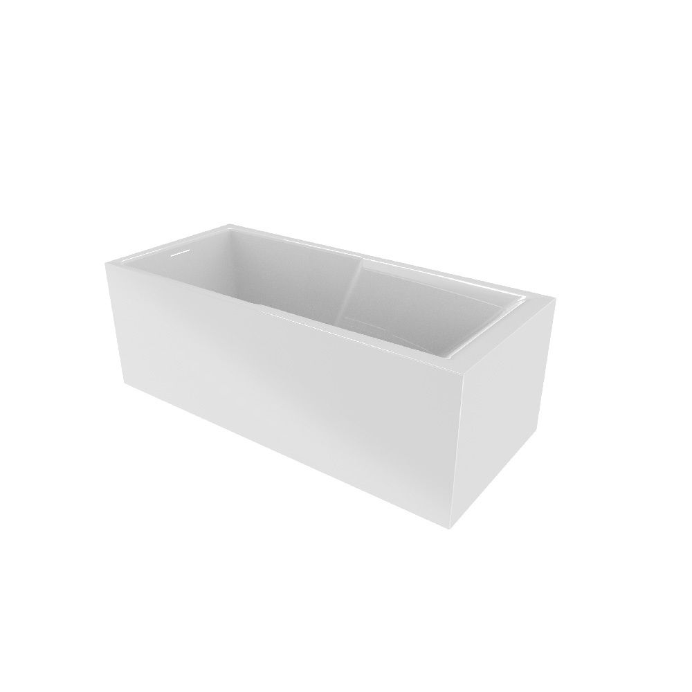 Riho Still Shower Plug&Play baignoire avec habillage 180x80 cm blanc B103009005