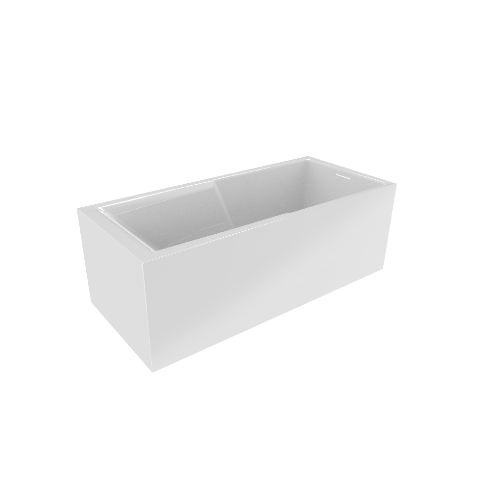 Riho Still Shower Plug&Play baignoire avec habillage 180x80 cm blanc B103010005