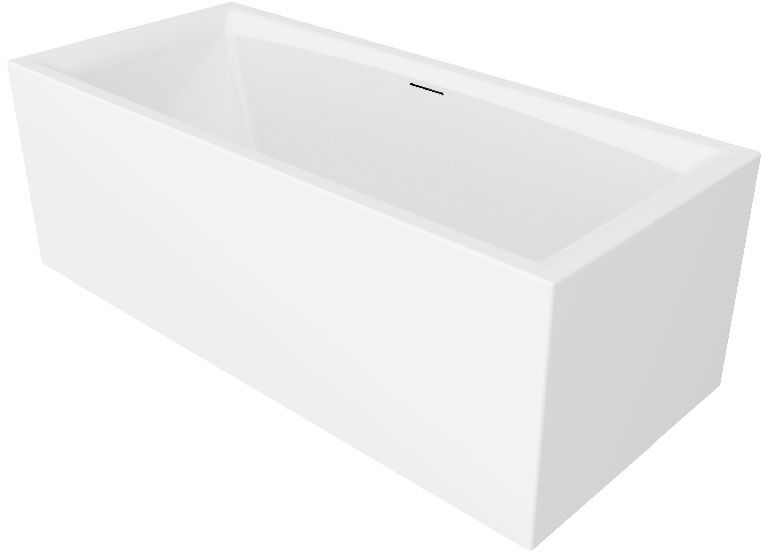 Riho Still Square Plug&Play baignoire avec habillage 170x75 cm blanc B100030005