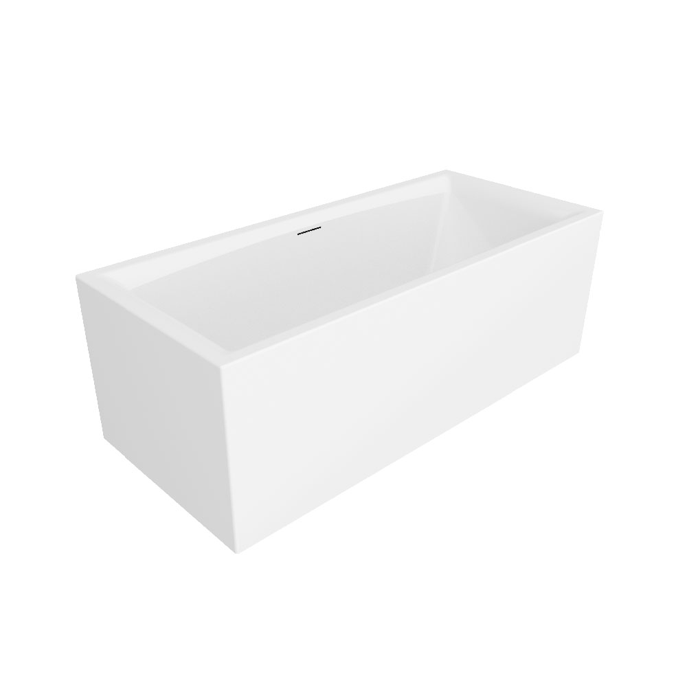 Riho Still Square Plug&Play baignoire avec habillage 170x75 cm blanc B100031005