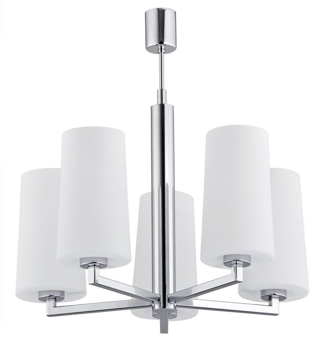 Argon Camelot lampe suspendue 5x15 W blanc-chrome 2053