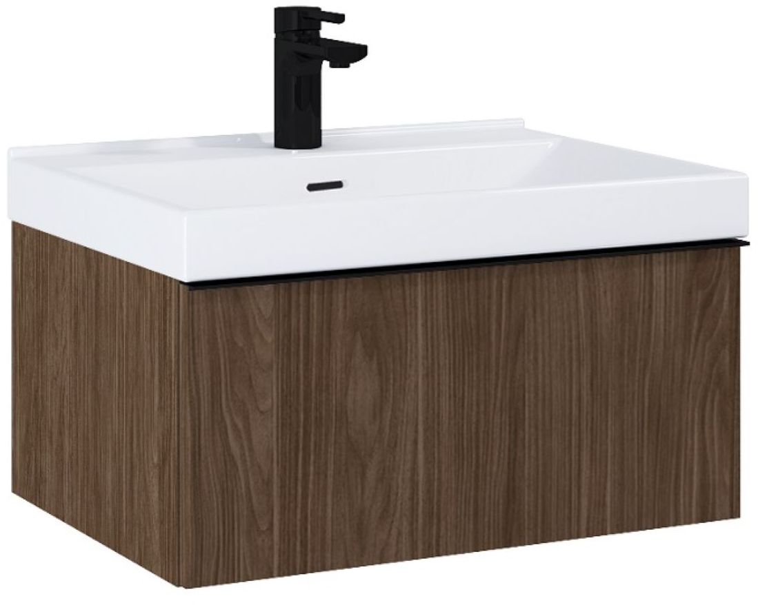 Elita Look armoire 60x44.9x28.1 cm sous-lavabo suspendu noyer RE010603027060