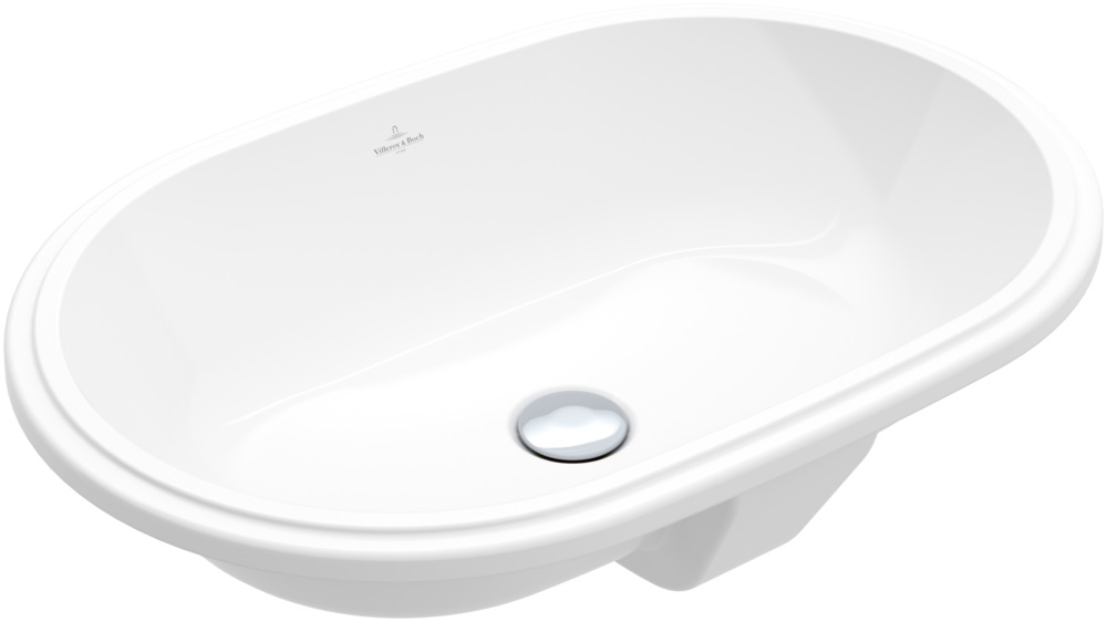 Villeroy & Boch Architectura lavabo 57x37.5 cm ovale sous plan blanc 5A7661R1
