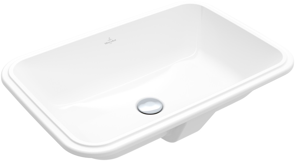 Villeroy & Boch Architectura lavabo 56x36 cm rectangulaire sous plan blanc 5A776001