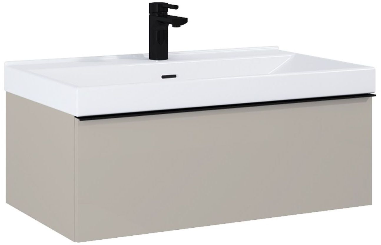 Elita Look armoire 80x44.9x28.1 cm sous-lavabo suspendu beige RE010803027020