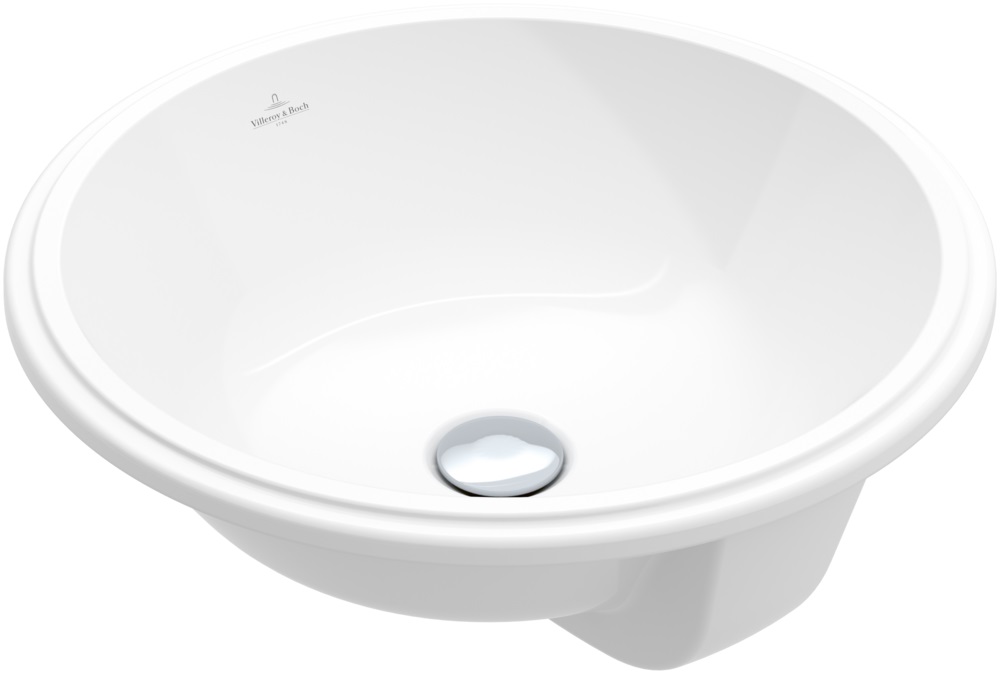 Villeroy & Boch Architectura lavabo 40x40 cm ronde sous plan blanc 5A7546R1