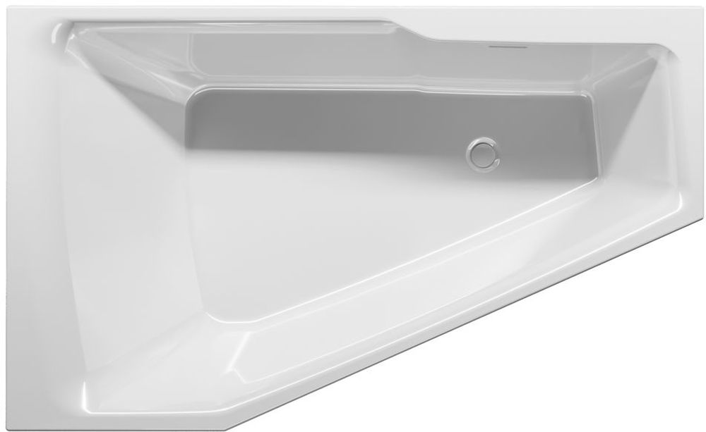 Riho Rethink Space baignoire d’angle 160x75 cm côté droit blanc B111001005