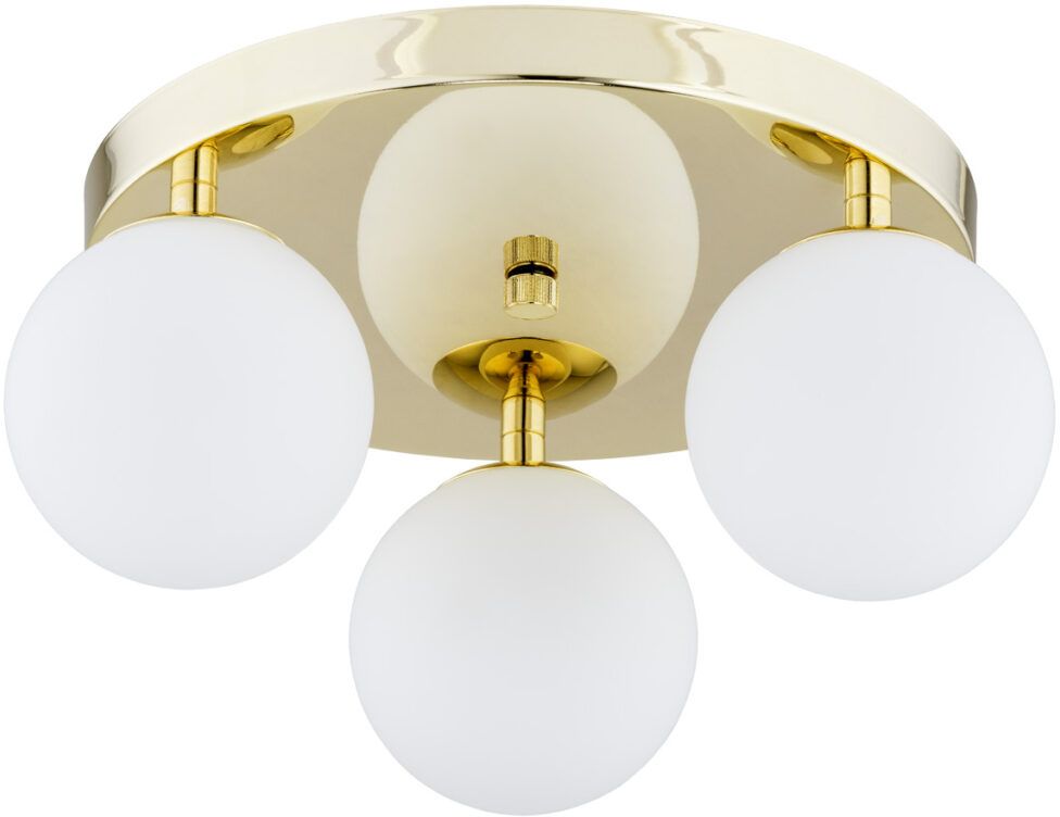 Argon Flavio plafonnier 3x7 W laiton-opale 1413