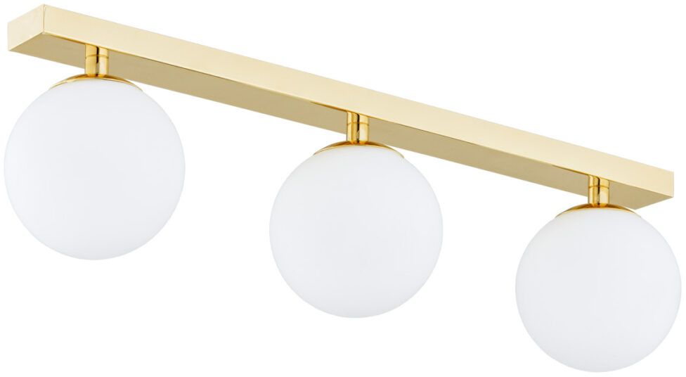 Argon Flavio plafonnier 3x7 W laiton-opale 1414