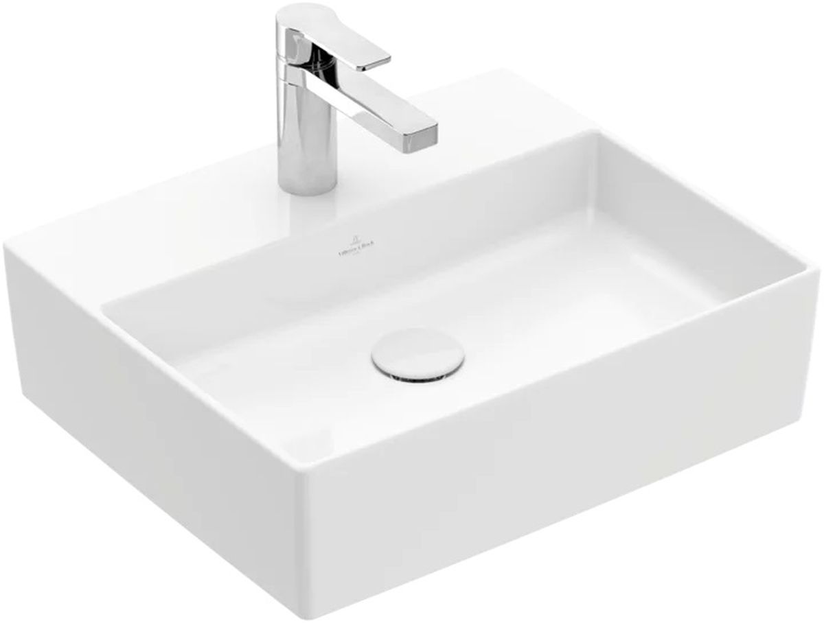 Villeroy & Boch Memento 2.0 lavabo 50x42 cm rectangulaire à poser blanc brillant 4A075101