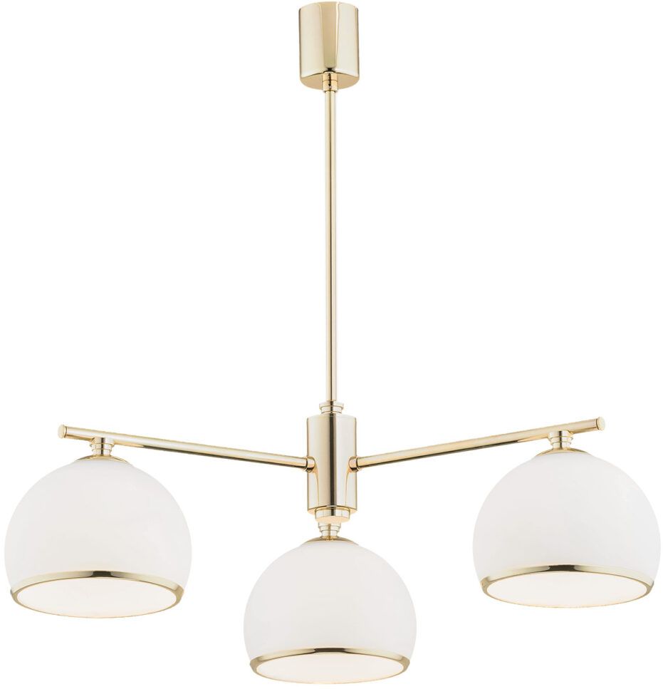 Argon Marbella plafonnier 3x15 W laiton-opale 1488